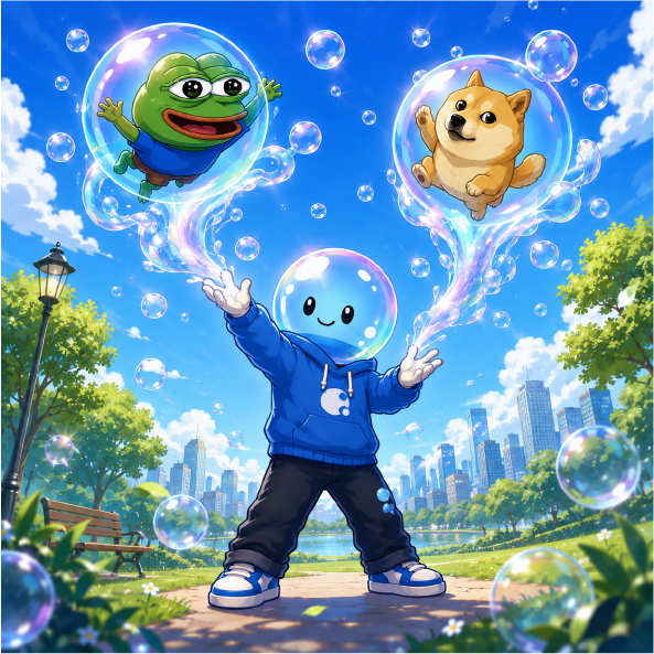 Bubbleman art 1